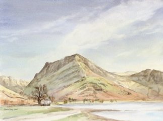 Image of Fleetwith Pike, Buttermere painting